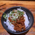 喜元門 - 辛肉飯。今日のライスは美味しかった