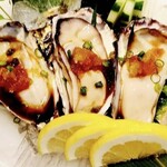 兵庫県産！生牡蠣ポン酢(1個)