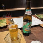 江戸富士 - ノンアルで乾杯！