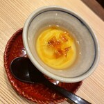 江戸富士 - 炙った小エビの風味が良い！あっさりだけどしっかり味の茶碗蒸し！