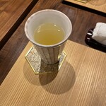 江戸富士 - ゆず茶（温）で乾杯！