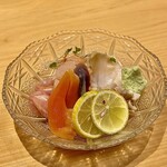 すしやのたい悟 - 貝刺し盛り合わせ（mさん）