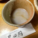 手打ちそばと朝宮茶の店 黒田園 - 蕎麦湯をもマイルドでおいしい
