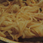 バーンチェン - トムヤムクンヌードルの麺