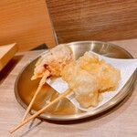 鮨と天ぷら にほんのうみ - 明太子、ふぐ