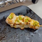 麺処 盛盛 - ささみ串（ワサビのせ）