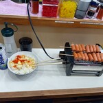 麺処 盛盛 - 低出力電熱線ロースター