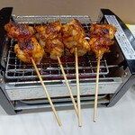 麺処 盛盛 - もも串×4