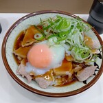 麺処 盛盛 - 肉飯+温玉トッピング