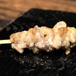 鳥さと - 希少部位2串　ハラミ、食道