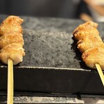 鳥さと - 串焼き　ぼんじりねぎま