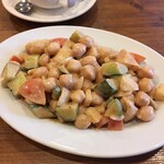 スーリヤチャンドラ - ジューシーチャナサラダ