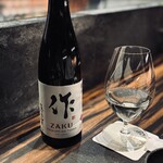 鳥さと - 日本酒　作　恵乃智　純米吟醸　三重県