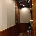 串焼と魚 のんき - お手洗いは男女別(2025年12月7日撮影)