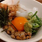 串焼と魚 のんき - いか納豆 715円(税込)(2025年12月7日撮影)