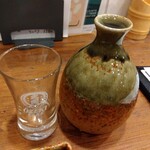 串焼と魚 のんき - 日本酒辛丹波(徳利) 1,078円(税込)(2025年12月7日撮影)