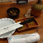 串焼と魚 のんき - 最初のセット(2025年12月7日撮影)