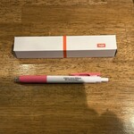 SPICY CURRY 魯珈 - 周年記念ボールペンも頂きました