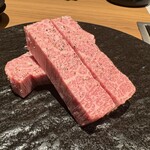 すすきの焼肉きらく - 青森産　namiki牛のヒレ