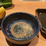 すすきの焼肉きらく - 山わさびタレ