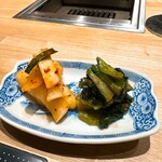 #にくといえばまつだ - 本日のキムチ盛り ◎