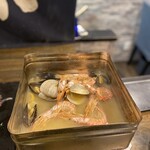 えびと馬肉と日本酒 - 