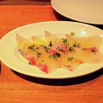 UOKIN食堂 - シマアジのカルパッチョ
