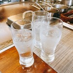 ダイニングsakae - 3人分のお冷