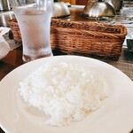 ダイニングsakae - サイコロステーキ(80g)ランチ  ¥1,900  ご飯少なめ