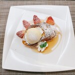 ダイニングsakae - デザート  フレンチトースト  +¥500   これも鉄板で♪