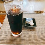 ダイニングsakae - ランチセットのアイスコーヒー