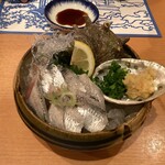 すし亭 胡町店 - 大羽いわし刺身