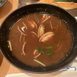 すし亭 胡町店 - 「板さんおまかせにぎり」に付いてくる赤だし