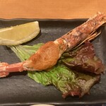 すし亭 - えび味噌焼き