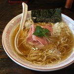 らぁめん小池 - 煮干し淡麗ラーメン750円