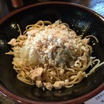 らぁめん小池 - 替え玉というより和え玉ですね