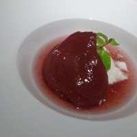 ラ ターブル ド クラージュ - 洋梨の赤ワイン煮
