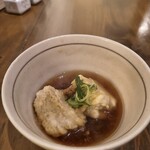 十割手打ちそば 美蕎 - 揚げ出しそばがき