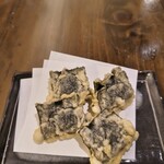 十割手打ちそば 美蕎 - 蕎麦味噌の磯辺揚