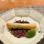 series - 常磐もの"メヒカリ"春巻き