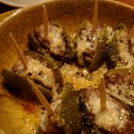 NOBU - ハラペーニョ肉詰。