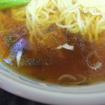 一力 - ラーメン　６００円