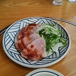 とんとん農場レストラン - 福豚のたたき\680