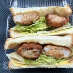 あじさい - 肉厚のカツサンド