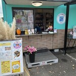 あじさい - プレハブの店舗
