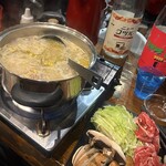 きになるき - グリーンカレー鍋