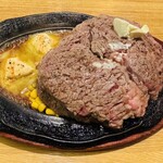 ステーキハウス アパッチ - アパッチステーキ700g・ガーリックバター醤油