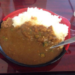 中華酒膳料理　龍源閣 - 豚角煮カレー飯大盛り（800円）。