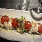 フーモデュエ - 白子とトマトの昆布焼き