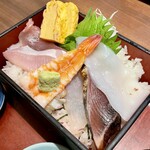 嘉文 - 海鮮チラシ寿司(白米)@1,600